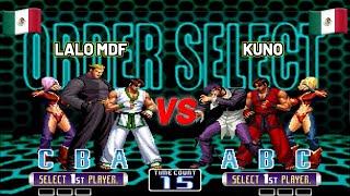 KUNO es llevado al Límite por Complicado Retador  KOF 2002