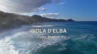 winter sports - surfing on the island of Elba