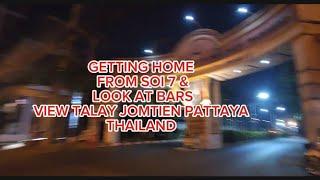 Soi 7 on my way home Jomtien Pattaya Thailand