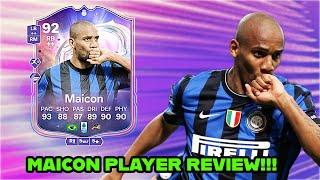 THE BEST RB ON THE GAME IS HERE 92 5⭐5⭐MAICON FUT FANTASY PLAYER REVIEW(FC25 ULTIMATE TEAM GAMEPLAY)