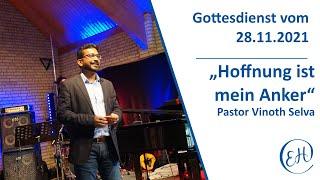 Gottesdienst - 28.11.2021 Hoffnung ist mein Anker