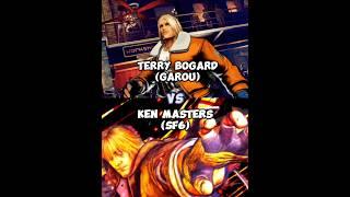 Terry Bogard vs Ken Masters #sf6 #kof15 #ffcotw #garoumarkofthewolves #vsedit