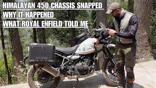 Why Did Himalayan 450 Chassis Break: What I Learnt From Royal Enfield