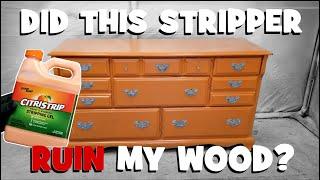 Citristrip Stripper Ruined This Furniture Project