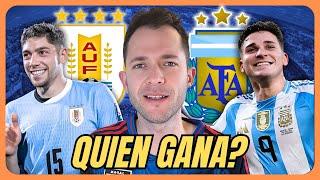 URUGUAY VS ARGENTINA  ANÁLISIS Y PREDICCIÓN FECHA 13 ️ ELIMINATORIAS 