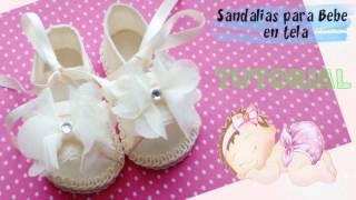 Sandalias para Bebe  / TUTORIAL / Paso a Paso