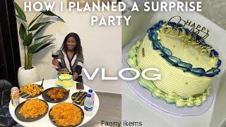 HOW I PLANNED A BIRTHDAY SURPRISE