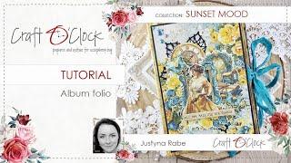 TUTORIAL- Album folio - SUNSET MOOD - design by @rabusiowepasje8136