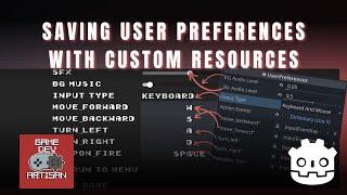 How to Save User Preferences in Godot 4 - Godot Fundamentals