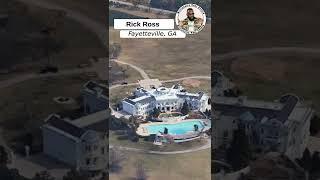 Rick Ross's Largest Single Family Mansion in Georgia!