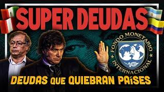7 países LATINOS MEGA ENDEUDADOS con el FMI