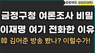 이재명 여기 전화까지 했나? [따배라]