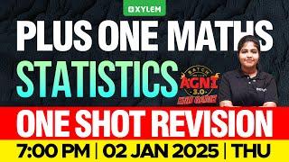 Plus One Maths Statistics - One Shot Revision | Xylem Plus One