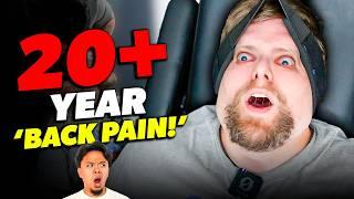 'MOST PAINFUL CHIROPRACTIC SESSION' HEALS 20+ YEAR BACK PAIN!  | Asmr Sounds | Dr Tubio