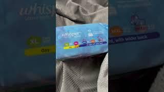 Whisper untra soft pads review amazing experience