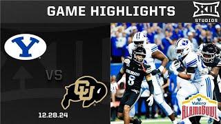 #17 BYU vs. #23 Colorado Game Highlights | 2024 Valero Alamo Bowl