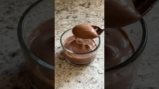 Single-Serve Healthy Chocolate Pudding with an extra protein boost! 