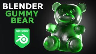 How To Make A Gummy Bear | Blender Tutorial