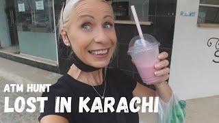 Karachi : Pakistan. solo wander around the neighbourhood in search of an ATM....