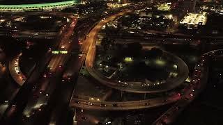 2022 Downtown Los Angeles 4k Drone Stock Hyperlapse Footage by ovrviewLA Part 107 Licensed