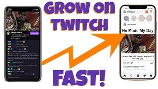 How To Grow Fast on Twitch (2020)