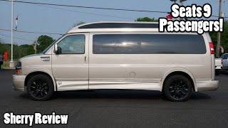 SUPER NICE INSIDE! 2023 Chevrolet 9 Passenger Explorer Vans Travel Van | Sherry Review