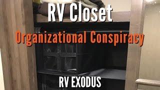 Full Time RV Living | RV Closet Organizational Conspiracy