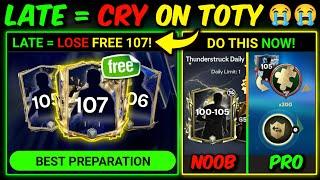 EVERYTHING U Must Do BEFORE TOTY EVENT Starts - BEST TOTY PREPARATION TIPS | Mr. Believer