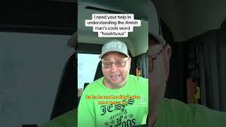 Can you help me crack, the code? “Hawktuwa” that the Amish guy used ??￼￼