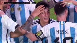 Resumen de Argentina 2-0 Panamá | Amistoso Internacional 2023