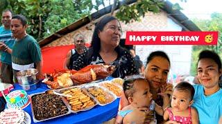 NAKI BIRTHDAY KAMI SA FATHER-IN-LAW KO | Handaan Sa Probinsya