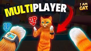 2 CATS IN MULTIPLAYER MODE? on NEW UPDATE! (I Am Cat VR)