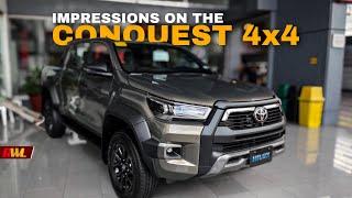 Impressions on the 2024 Conquest 4x4, what’s new?