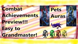 XJ9's Combat achievements preview - Easy-Grandmaster achievements - QoL and cosmetics! Will I do it?