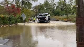 Nor'easter triggers flooding in Monmouth County, N.J.