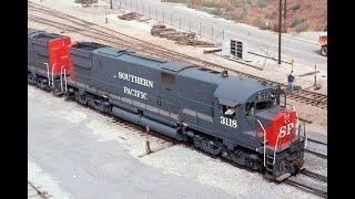 Southern Pacific Freight Southern California 1970's Color Sound Nick Muff