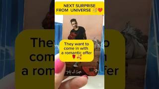 NEXT SURPRISE FROM UNIVERSE ️#love #tarot #soulmate #tarotreading #romance #futurespouse #shorts