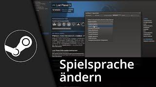 Steam Spielsprache ändern | Steam Spielsprache umstellen  Tutorial