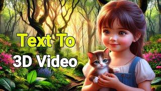 How To Make 3D Animation Kids Story Video with Free ai Tools - Cartoon Video Kaise Banaye (3D Video)