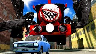 CHOO CHOO CHARLES IS GIANT! (Garry's Mod)