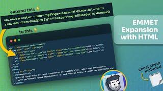 Emmet Expansion with HTML (How to type HTML faster and more accurately)