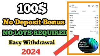 $100 No Deposit Bonus Withdrawable| No deposit bonus forex 2025 | Free No Deposit Bonus Forex 2025