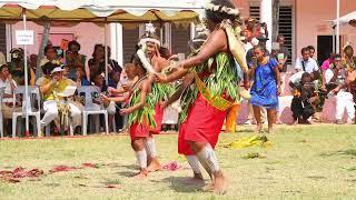 Tolai (ENB) Cultural dancers at the Caritas Technical Secondary School Cultural Show 2022