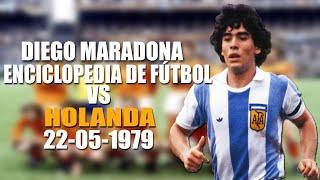 Diego Maradona 18 años vs Holanda 1979