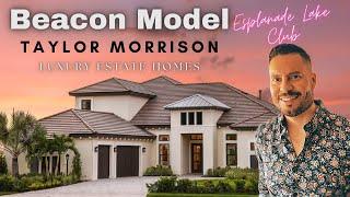 Taylor Morrison | Beacon Model | Luxury |  Esplanade Lake Club [VLOG]