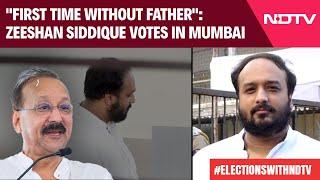 Baba Siddique Latest | 'My Father With Me': Zeeshan Siddique Votes In Mumbai