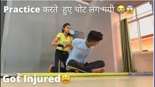 Practicing For Something New | Krish & Shalini | Got Injured  | Vlog 12 | The Krish Gupta |