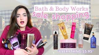 BATH & BODY works SALE  ️ boxing day shopping, viral DUPES, best mists and huge haul