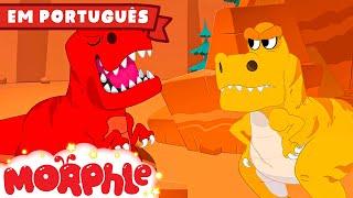 Morphle, meu dinossauro mágico, volta no tempo - Morphle em Português | Desenhos em Portugue