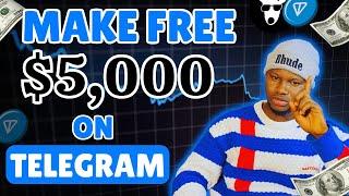 Make $5000 Monthly on Telegram WITHOUT Spending a Dime